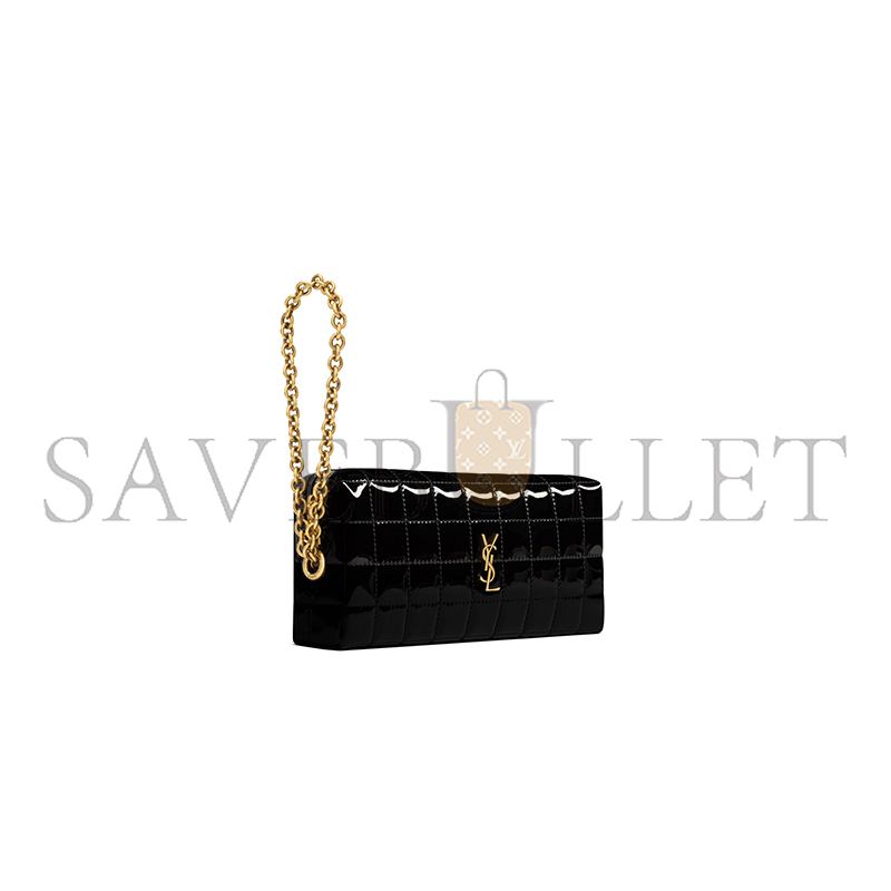 YSL CASSANDRE MATELASSÉ CARRÉ POUCH ON CHAIN IN SHINY CANVAS 7796492IU071000 (18.5*8.5*4cm) YSL CASSANDRE MATELASSÉ CARRÉ POUCH ON CHAIN IN SHINY CANVAS 7796492IU071000 (18.5*8.5*4cm)